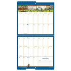 MotherWord - Calendrier mural mensuel 2026-2027 à onglets - 11 po H x 12 po l - français-Le calendrier parfait pour les mamans occupées !