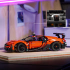 LEGO - Technic L’hypervoiture de Bugatti Chiron Pur Sport-Modèle d’hypervoiture avec direction, moteur W16, portes et capot qui s’ouvrent
