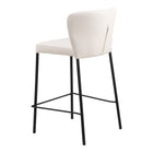 Zuo - Linz Tabouret de comptoir - Cream - Ensemble de 2-7