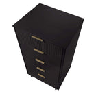 Manhattan Comfort - Granville commode moderne haute et étroite 23,62" - noir-10