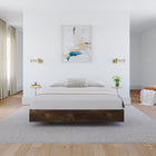 Nexera - Lit plateforme double, Truffe-Peut être agencé avec diverses têtes de lit doubles Nexera afin de créer un lit complet. (vendues séparément)