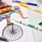 Marqueurs à trait fin Crayola, ensemble de 12-Les produits Crayola sont des incontournables de la rentrée scolaire. Nos fournitures colorées sont parfaites pour les projets de groupe, les bricolages et les devoirs