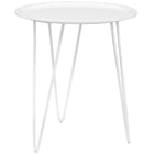 Modway - Digress Table d’appoint - Blanc-Dessus en panneau de fibre peint mat