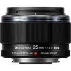 OM SYSTEM - Objectif M.Zuiko Digital 25mm f/1.8 II-Étanche Certifié IPX1. Étanche aux éclaboussures, à la poussière, au gel