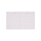 The Happy Planner - Planificateur daté Organized format classique 2026–2027 à dos carré souple - 9-13/16 po x 8-11/16 po - Douce fraise-La disposition Horizontale + Notes en format classique offre suffisamment d’espace pour vos rappels, listes de tâches et bien plus