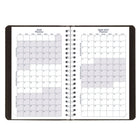 Blueline - Agenda Scolaire Quotidien/Mensuel D’Août À Juillet Couverture Souple - 8 po H x 5 po l - Noir - Anglais-Planificateur mensuel au début de chaque mois