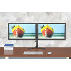 ShoppingAll - Support double pour écran LCD LED avec 2 bras réglables - Noir-10
