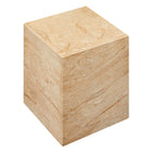Modway - Jordana Square Plinth Intérieur - Terrasse extérieure Béton Table d’appoint - Travertin-7