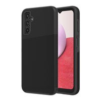 AXS - PROTech Plus etui mince anti-choc avec double couches pour Samsung Galaxy A14 5G - Noir-Resistant aux chutes jusqu'a 10 pieds