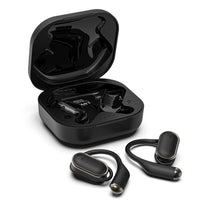 MyBat - Écouteurs sans fil Aria OpenEar, Noir-Conception à oreille ouverte ultra légère Profitez d'un ajustement sûr et confortable avec un port sans pression pour une utilisation toute la journée