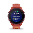 Garmin - Forerunner 170 Music - Rouge rose avec bracelet Rouge rose/Mangue-Le statut VFC vous permet d'obtenir une compréhension approfondie de votre état de santé général, de votre entraînement et de votre récupération grâce à la variabilité de la fréquence cardiaque, mesurée pendant votre sommeil par l'analyse des variations d'intervalles entre chaque battement