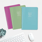 Blueline - Agenda Scolaire Hebdomadaire/Mensuel - 8 po H x 5 po l - Couleurs Assorties - Anglais-Jours fériés