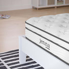 Modway - Jenna 8 po Ressorts et mousse Matelas simple étroit-Bobines 7 po enveloppées individuellement