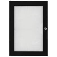 SECO - Étui de cadre d'affichage intérieur/extérieur verrouillable - 11 po l x 14 po H - Noir-Un boîtier verrouillable imperméable pour l'intérieur ou l'extérieur afin d'afficher des affiches, des images et des avis - peut être utilisé à l'intérieur et à l'extérieur
