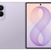 Samsung - Galaxy Z Fold 8 - 256 Go - Lavande - Bell et Virgin Plus-Le Galaxy Fold le plus léger à ce jour est doté d’un design tout nouveau
