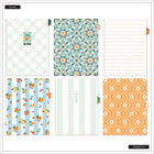 The Happy Planner - Planificateur daté Organized grand format 2026–2027 à double spirale - 11-1/2 po x 10-1/4 po - Cottage côtier-S’harmonise parfaitement avec les autres articles de la collection Coastal Cottage