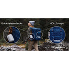 Bluetti - Centrale solaire à dos HF 2 512 Wh-Sac à dos adapté aux voyages : construit avec un design ergonomique et respirant, permettant un grand confort et une capacité de charge de 30 kg.