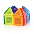 Guidecraft - PowerClix Solids, jeu de construction magnétique - 24 pièces -L'ensemble comprend 24 pièces et un guide de créativité pour alimenter l'inspiration