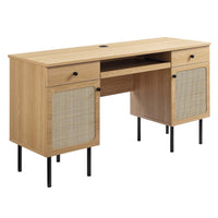Modway - Chaucer Bureau - Chêne-Bureau moderne