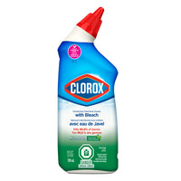 Clorox ® Nettoyant désinfectant avec javellisant pour cuvette, 709 ml-Pour tuer 99,9 % des germes sur les surfaces rigides non poreuses