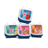 tonies - Every Body's Talkin' 2 Pocket tonies ensemble de 4 pièces - Anglais-Liste des titres (en anglais) : 1. Circulatory System 2. Respiratory System 3. Muscular System 4. Endocrine System Durée totale : env. 108 minutes