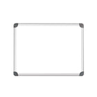 Quartet - Tableau blanc magnétique avec cadre Euro, 48 po x 96 po-Le tableau à surface effaçable à sec sert également de tableau d’affichage magnétique