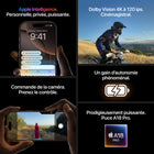 Apple - iPhone 16 Pro 6,3" - 128 Go - Titane blanc - Bell et Virgin Plus-Personnalisez Votre iPhone: Avec iOS 18, donnez la couleur de votre choix aux icônes de l'écran d'accueil. Retrouvez vos images préférées plus rapidement dans l'app Photos repensée. Et ajoutez des effets animés amusants à n'importe quel mot, phrase ou émoji dans un iMessage