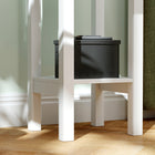 HOMCOM - Table de chevet - blanc - lot de 2-Couleur : Blanc 