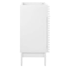 Modway - Render 18" Armoire de toilette de salle de bain (lavabo non inclus) - Blanc-Bassin d’évier non inclus