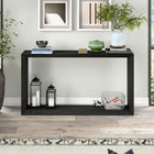 Hudson&Canal - Console Osmond 55" L - Grain noir-Caractéristiques assemblage facile