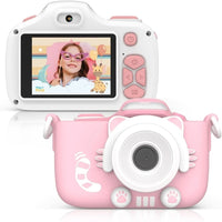 myFirst - Camera 3 Mini Appareil photo - Rose​-Excellentes capacités de prise de vue et de vidéo : Appareil photo principal de 16 MP (supportant les résolutions 5M/12M/16M) avec double objectif (selfie + macro) pour une prise de vue flexible, ainsi qu’enregistrement de vidéo Full HD 1920*1080 pour capturer des moments vivants