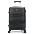 TUCCI - Bagage d'enregistrement à coque rigide Lussore 24 po - Noirs-Conçu en Italie – Savoir-faire et style italiens premium. Fabriqué avec une coque rigide en polypropylène haut de gamme, flexible, légère et conçue pour durer