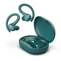 Jlab - Écouteurs entièrement sans fil Go Air Sport - Turquoise-Plus de 32 heures d’autonomie : plus de 8 heures avec les écouteurs.