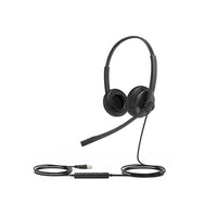 Yealink - UH34 Lite Duo Casque binaural certifie USB Teams avec microphone perche-Type de casque ou microphone et utilisation : casque filaire, pour les equipes