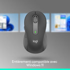 Logitech Signature M650L Left Souris Sans Fil - Graphite-Fonctionne sur Plusieurs Plateformes: Expérimentez une compatibilité sans accros sur Windows, macOS, Linux, Chrome OS, ipadOS & Android via la souris sans fil Bluetooth Signature M650 de Logitech