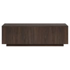 Hudson&Canal - Table basse rectangulaire Paxton 48" de largeur, - Brun aulne-La table est fabriquée à partir de matériaux MDF de haute qualité et durables