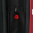 Air Canada - Bagage de soute rigide Laurentian de 28 po - roulettes pivotantes à 360 degrés - rouge-La poignée télescopique verrouillable à bouton-poussoir facilite la manipulation