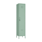 Manhattan Comfort - Ensemble de 2 armoires de rangement et d’appoint modernes Naomi - Vert-15,8 po L x 31,5 po l x 72,8 po H