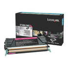 Lexmark  Cartouche de toner magenta X746 avec programme de retour, X746A1MG-Magenta