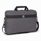 Nextech - Porte Documents pour ordinateur portable de 17,3 po - gris-Sangle de passage au dos 