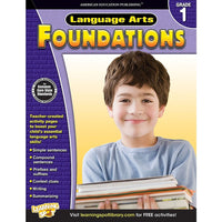 Livre numérique : American Education Publishing - Language Arts Foundations, 704272-EB, 1re année-Vous recevrez deux courriels : le premier confirmant la totalité de votre commande et le second comportant un lien de téléchargement. Vous pourrez utiliser le lien de téléchargement immédiatement ou plus tard, comme vous le voulez.