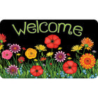 Ashley Productions - The Original Fun Mat - Tapis de Bienvenue - 18" x 30" - Bienvenue aux Fleurs Sauvages-Mesures et design : Le tapis de bienvenue Wildflowers mesure 18 po x 30 po.