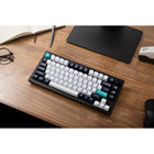 Keychron - Q1 Max RGB Wireless Mechanical Keyboard - Brown Switch - 75% Layout with Knob - Carbon Black-Performance puissante : Équipé d'une puce ARM Cortex-M4 puissante et taux d'interrogation de 1000 Hz, le Q1 Max offre une réactivité fulgurante pour les jeux et les tâches de productivité.