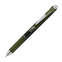 Pentel - EnerGel Couleurs Sombres Rétractable Stylo - 0.7mm - Olive-Noire-Un look sombre et sophistiqué, avec une encre de couleur foncée
