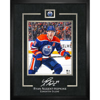 Ryan Nugent-Hopkins 16x20 Replica Signature Frame Oilers - Impression encadree - 16" x 20"-Qualité supérieure - virtual frames