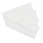 JAM Paper Enveloppes format livret Strathmore fini vélin avec rabat gommé, 4 1/8 x 9 1/2 po, blanc lumineux, 1000/paquet-Ouverture : livret