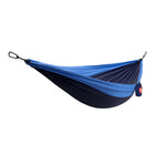 Grand Trunk - Double Deluxe Hamac double avec sangles - Marine / Bleu pâle-Comprend 2 mousquetons de qualité nautique