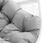 Modway - Encase Terrasse extérieure Rotin Chaise à balançoire - Gris blanc-9