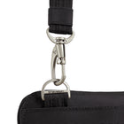 Travelon - Sac bandoulière mince classique antivol à double fermeture éclair - 9 po l x 10,25 po H x 1 po P - Noir-Construction légère et durable pour un usage quotidien