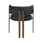 Brassex - Chaise de visite 187509 Bailey - ensemble de 2 - noire-Structure en métal
